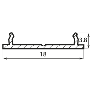 PROFIL ALUMINIOWY T13 1M
